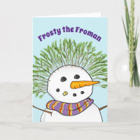 Frosty la Froman Funny Christmas