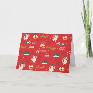 Cartes Pour Fêtes Annuelles Frosty - Le Motif favori de tout le monde
