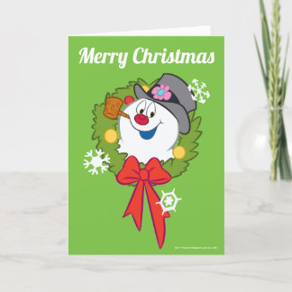 Cartes Pour Fêtes Annuelles Frosty the Snowman™ | Crème Frosty Holiday