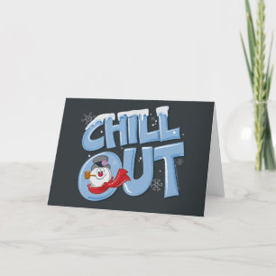 Cartes Pour Fêtes Annuelles Frosty the Snowman™ Refroidissement