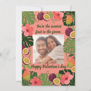 Cartes Pour Fêtes Annuelles Fruit le plus doux de la Saint-Valentin du bosquet