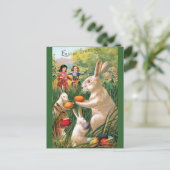 Cartes Pour Fêtes Annuelles Fun de Pâques (Debout devant)