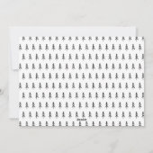 Cartes Pour Fêtes Annuelles Fun Doodle Joie Photo Noël (Dos)