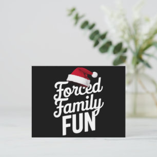 Cartes Pour Fêtes Annuelles Fun Party de famille forcée Réunion Ssarcastique N