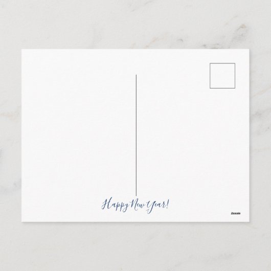 Cartes Pour Fêtes Annuelles Fun Santa Claus saison Bonne année (Dos)