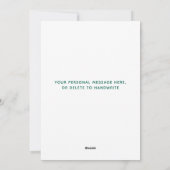 Cartes Pour Fêtes Annuelles Funky Custom Pet Photo Chien Papa Joyeux Noël Ho (Dos)