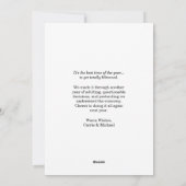 Cartes Pour Fêtes Annuelles Funny 2 Photo Face Dry Sarcastic Humor Christmas (Dos)