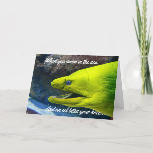 Cartes Pour Fêtes Annuelles Funny Amore (a Moray) Valentine