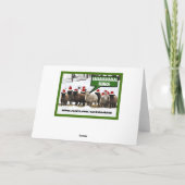 Cartes Pour Fêtes Annuelles Funny Bah Humbug (Dos)