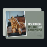 Cartes Pour Fêtes Annuelles Funny Cat Christmas Card Meowy Noël<br><div class="desc">Une drôle de carte de noël pour tout nouveau propriétaire de chat.</div>