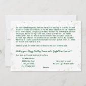 Cartes Pour Fêtes Annuelles Funny Chien Ruff Année Nous avons déménagé Nouveau (Dos)