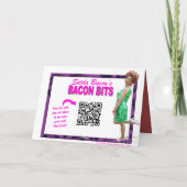 Cartes Pour Fêtes Annuelles Funny Christmas Billboard card (Dos)