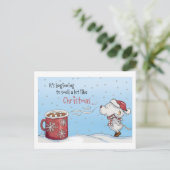 Cartes Pour Fêtes Annuelles Funny Christmas Card (Debout devant)