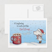 Cartes Pour Fêtes Annuelles Funny Christmas Card (Devant / Derrière)