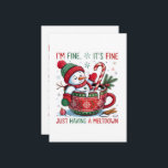 Cartes Pour Fêtes Annuelles Funny Christmas Snowman<br><div class="desc">Un ludique fantôme de dessin animé portant une beanie orange avec le mot "BOO !" et des lunettes rondes assorties. Le fantôme tient un citrouille et un verre,  entouré de petites chauves-souris volantes,  ce qui en fait un design d'Halloween amusant et festif.</div>