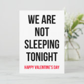 Cartes Pour Fêtes Annuelles Funny Dirty Valentine's Day card (Debout devant)