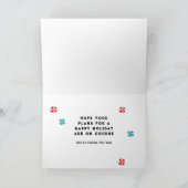 Cartes Pour Fêtes Annuelles Funny Disque Golf Noël (Intérieur)