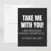 Cartes Pour Fêtes Annuelles Funny Farewell Mug (Devant / Derrière)