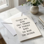 Cartes Pour Fêtes Annuelles Funny Go Away Card pour Coworker Boss, Humour<br><div class="desc">Ne sois pas égoïste ! Vous nous quittez pour des pâturages plus verts - Funny Going Away Card Cette carte hilarante torréfie avec plaisir votre collègue ou patron qui part pour leur nouvelle opportunité. Faites-leur savoir que vous les regretterez (en quelque sorte), alors que reconnaître leur carrière pourrait être un...</div>