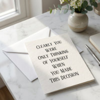 Funny Go Away Card pour Coworker Boss, Humour