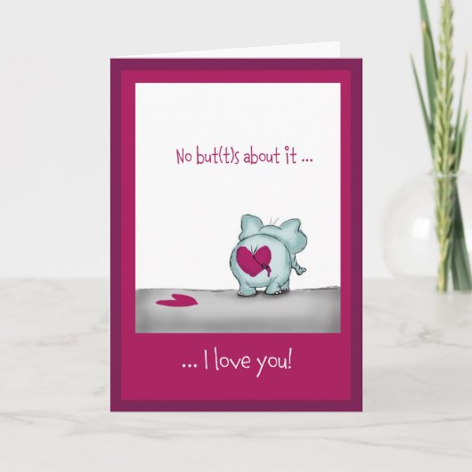 Cartes Pour Fêtes Annuelles Funny humorous Valentine (Devant)