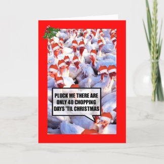 Cartes Pour Fêtes Annuelles Funny Joyeux Noël