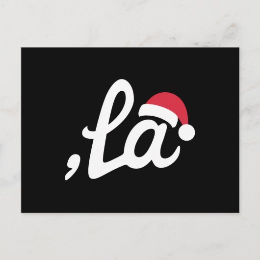 Cartes Pour Fêtes Annuelles Funny Kamala Harris 2024 Comma La Christmas (Devant)