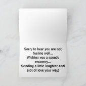 Cartes Pour Fêtes Annuelles Funny Mouse (Intérieur)