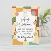 Cartes Pour Fêtes Annuelles Funny Noël super (Debout devant)