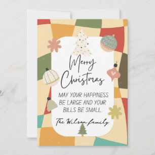Cartes Pour Fêtes Annuelles Funny Noël super