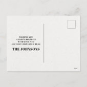 Cartes Pour Fêtes Annuelles Funny Oh Deer Quelle année Noël de la sériole (Dos)