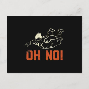 Cartes Pour Fêtes Annuelles Funny Parachutage