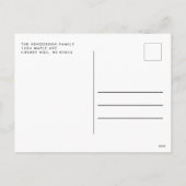 Cartes Pour Fêtes Annuelles Funny Père Noël Mask Peace Out 2020 Noël Nouvel An (Dos)