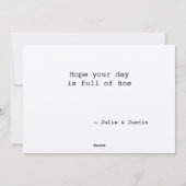 Cartes Pour Fêtes Annuelles Funny Père Noël Vient À Town Kraft Xmas (Dos)