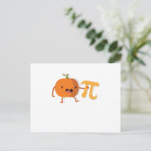 Cartes Pour Fêtes Annuelles Funny Pi Halloween (Debout devant)