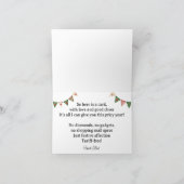 Cartes Pour Fêtes Annuelles Funny Sad No Gift Due to Tariffs and Inflation (Intérieur)