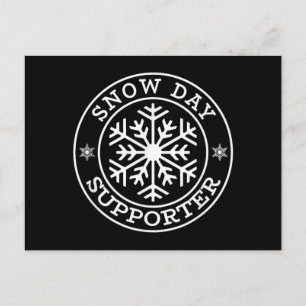 Cartes Pour Fêtes Annuelles Funny Snow Day Supporter Enseignant Étudiant Winte