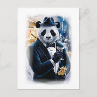 Cartes Pour Fêtes Annuelles Funny Strictly British Movie Character on a White