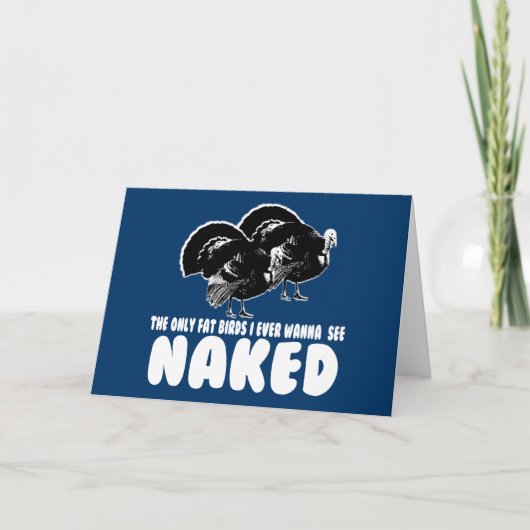 Cartes Pour Fêtes Annuelles Funny thanksgiving (Devant)