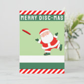 Cartes Pour Fêtes Annuelles Funny Ultimate Frisbee (Debout devant)