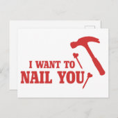 Cartes Pour Fêtes Annuelles Funny Valentine (Devant / Derrière)