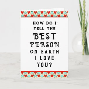 Cartes Pour Fêtes Annuelles Funny Valentine