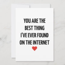 Funny Valentine Cards for Boyfriend, Birthday Card