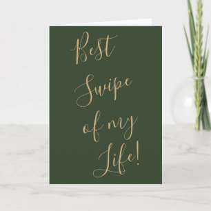 Cartes Pour Fêtes Annuelles Funny Valentine Day Card Best swift of my life