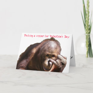 Cartes Pour Fêtes Annuelles Funny Valentine Silly Humour animal