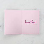 Cartes Pour Fêtes Annuelles Funny Valentine XOXO (Intérieur)