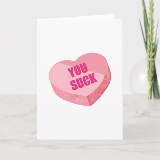 Cartes Pour Fêtes Annuelles Funny Valentines Day (Devant)