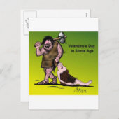 Cartes Pour Fêtes Annuelles Funny Valentine's Day (Devant / Derrière)