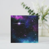 Cartes Pour Fêtes Annuelles Galaxie (Debout devant)