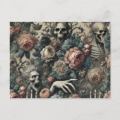 Cartes Pour Fêtes Annuelles Gambit de Ghoul - gothique victorien (Devant)